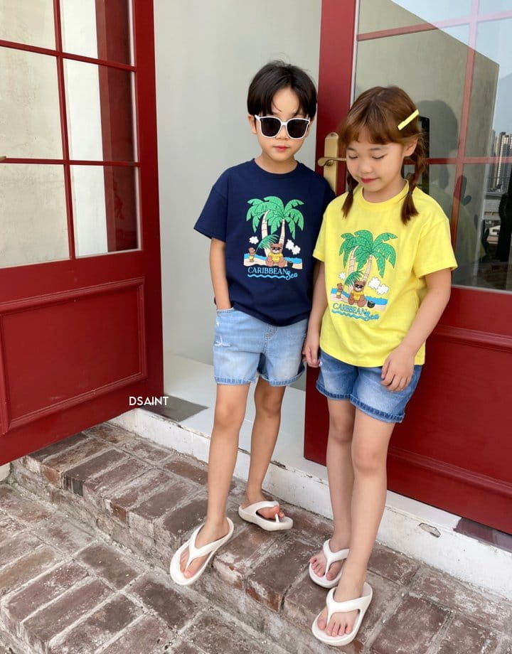 Dsaint - Korean Children Fashion - #childofig - Palm Bear Tee - 6