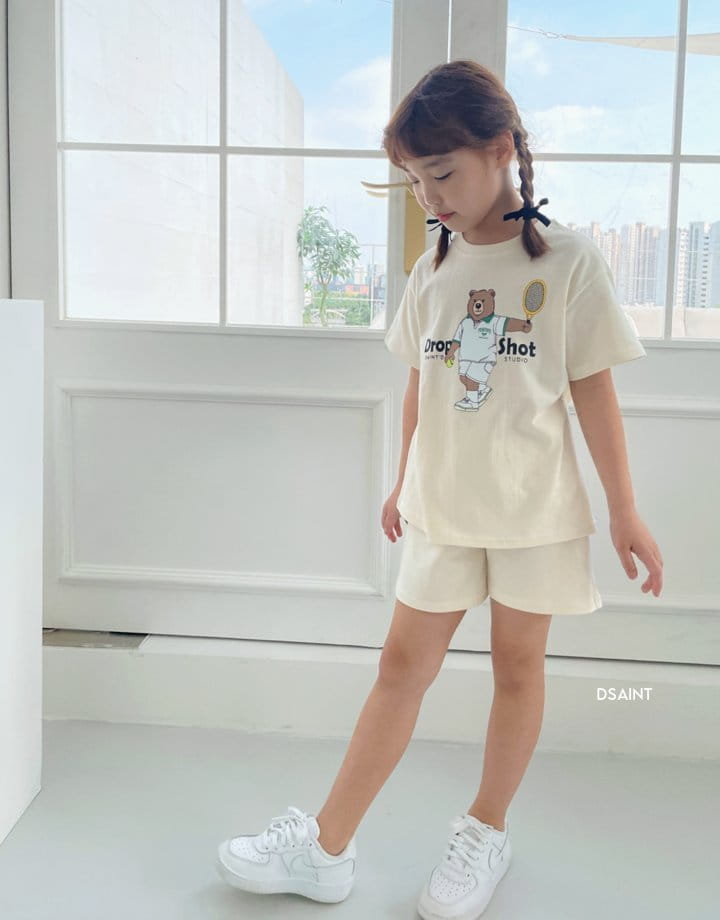 Dsaint - Korean Children Fashion - #childofig - Drop Top Bottom Set - 2