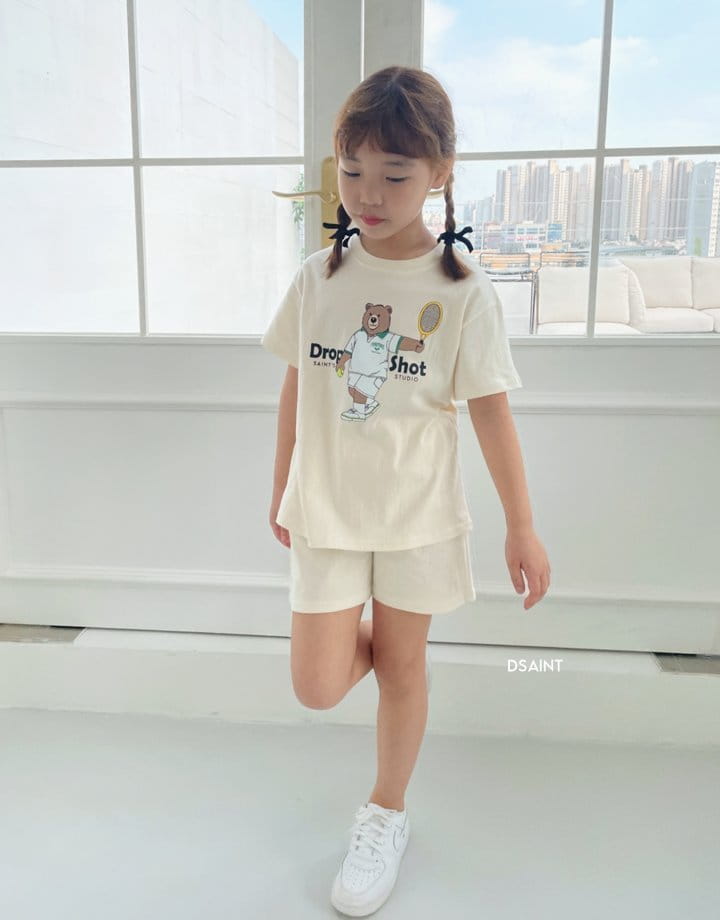 Dsaint - Korean Children Fashion - #childofig - Drop Top Bottom Set - 3