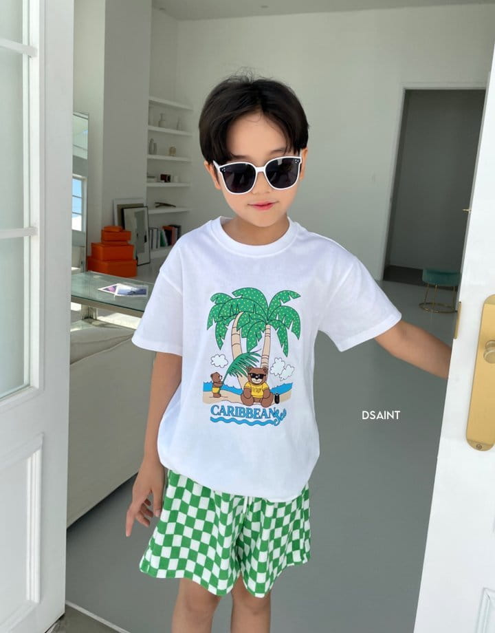 Dsaint - Korean Children Fashion - #childrensboutique - Palm Bear Tee - 7