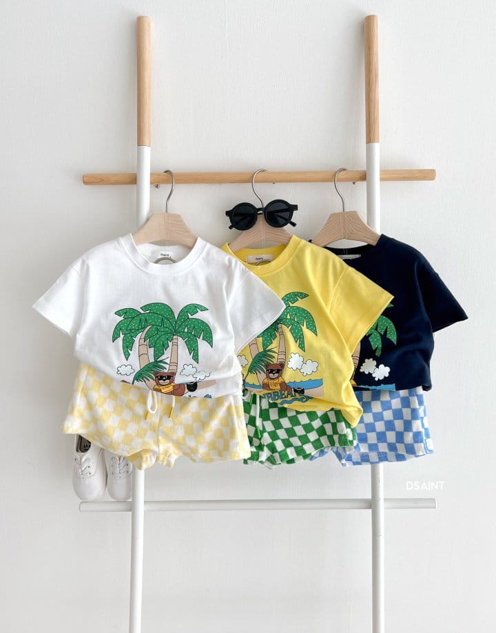 Dsaint - Korean Children Fashion - #fashionkids - Palm Bear Tee - 10