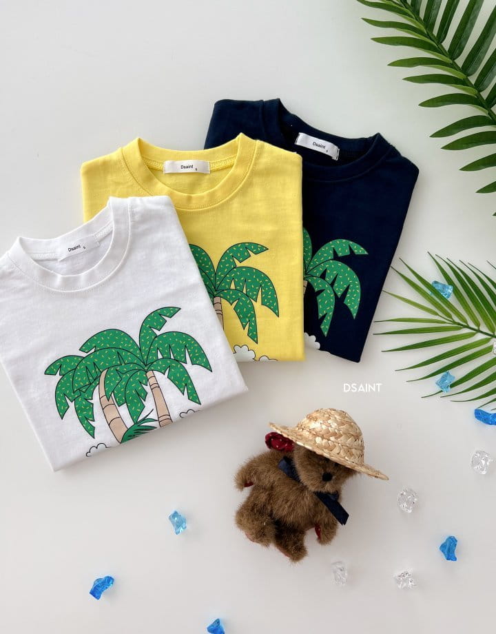 Dsaint - Korean Children Fashion - #kidsshorts - Palm Bear Tee - 11