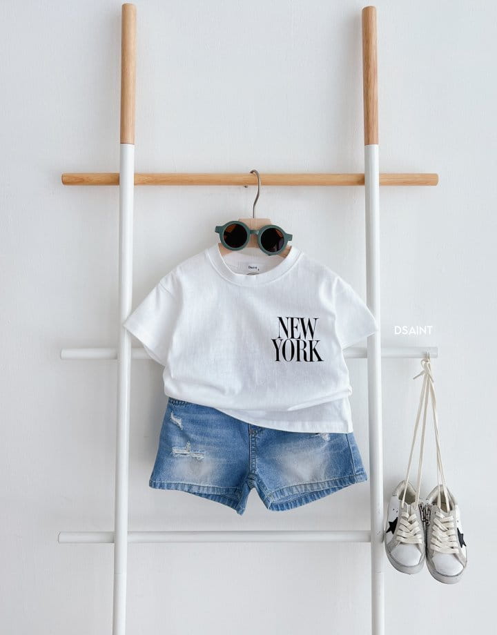 Dsaint - Korean Children Fashion - #prettylittlegirls - New York Tee - 12