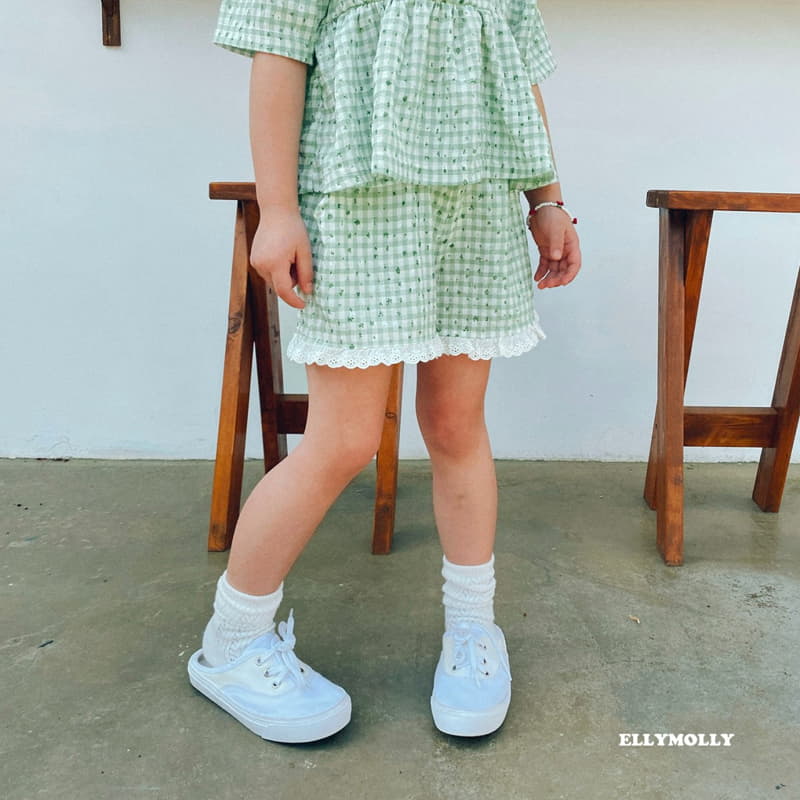 Ellymolly - Korean Children Fashion - #childrensboutique - Smooth Frill Shorts - 6