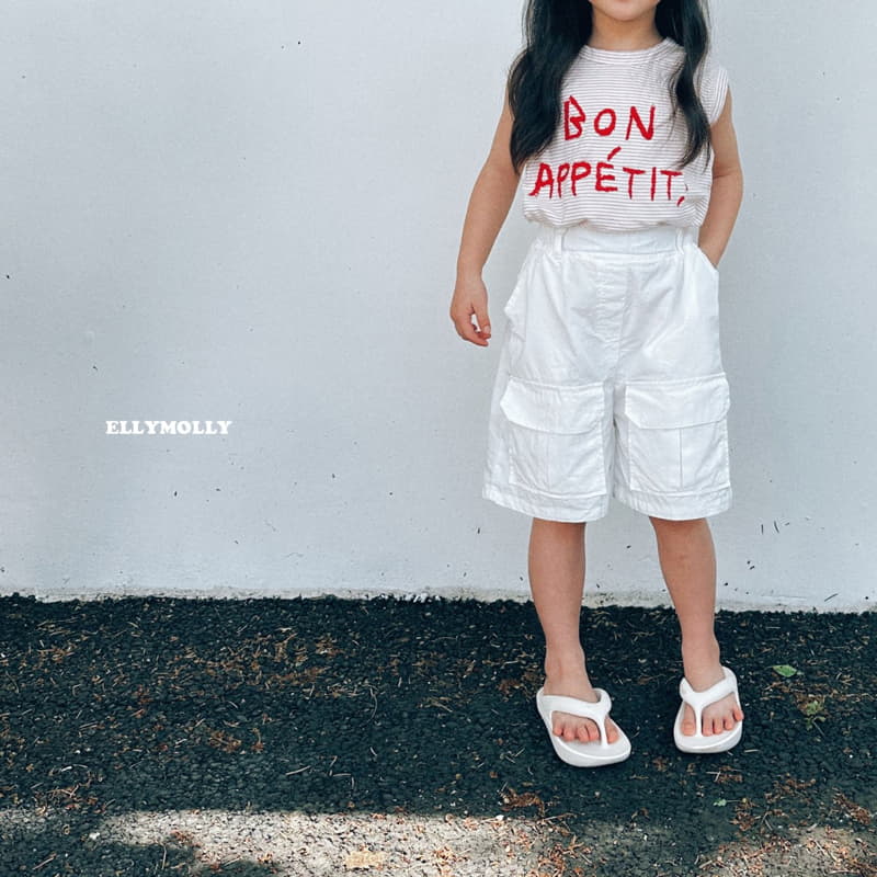 Ellymolly - Korean Children Fashion - #littlefashionista - Free Pocket Shorts - 3