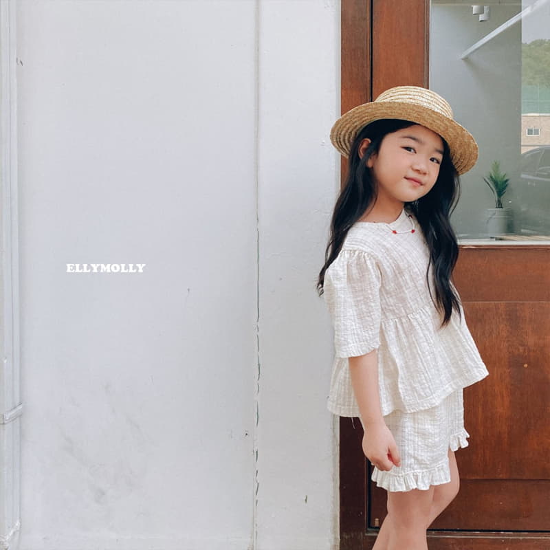 Ellymolly - Korean Children Fashion - #magicofchildhood - Smooth Frill Shorts