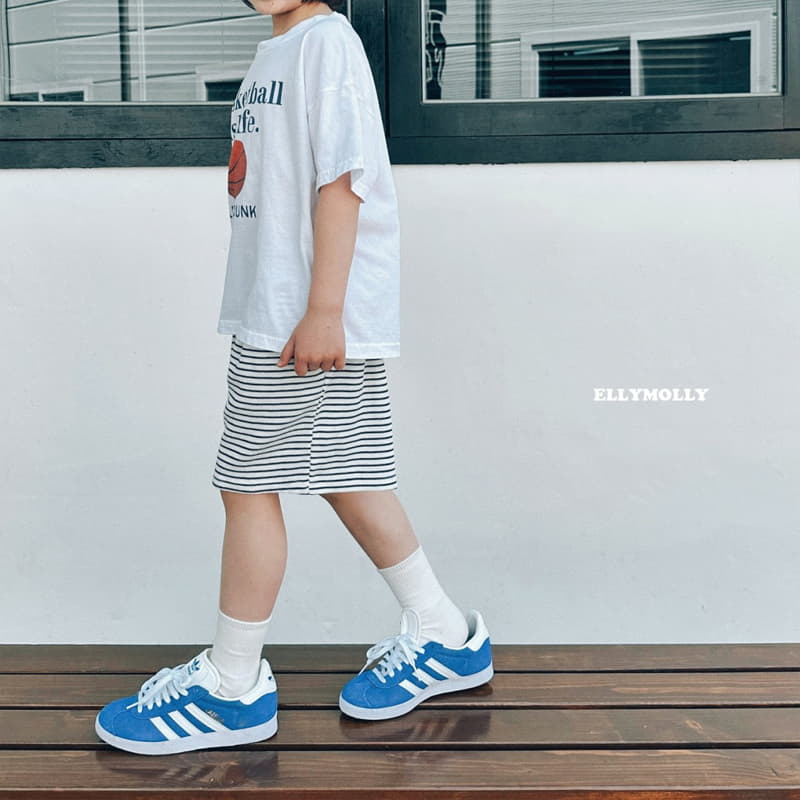 Ellymolly - Korean Children Fashion - #minifashionista - Stripes Abang Shorts - 8