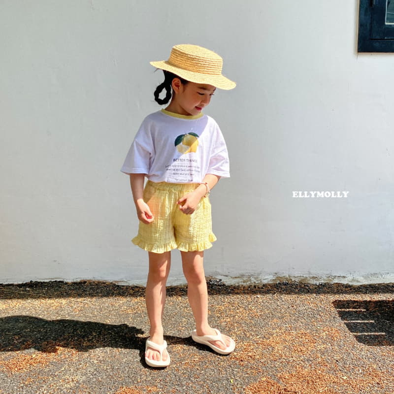 Ellymolly - Korean Children Fashion - #prettylittlegirls - Smooth Frill Shorts - 3