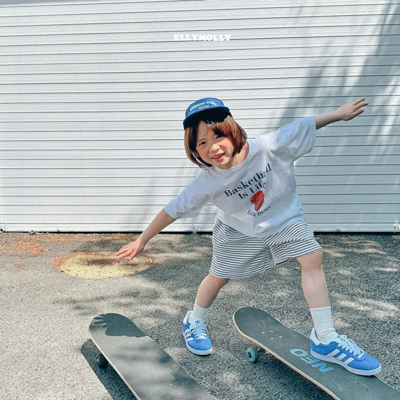 Ellymolly - Korean Children Fashion - #todddlerfashion - Slam Dunk Tee - 10