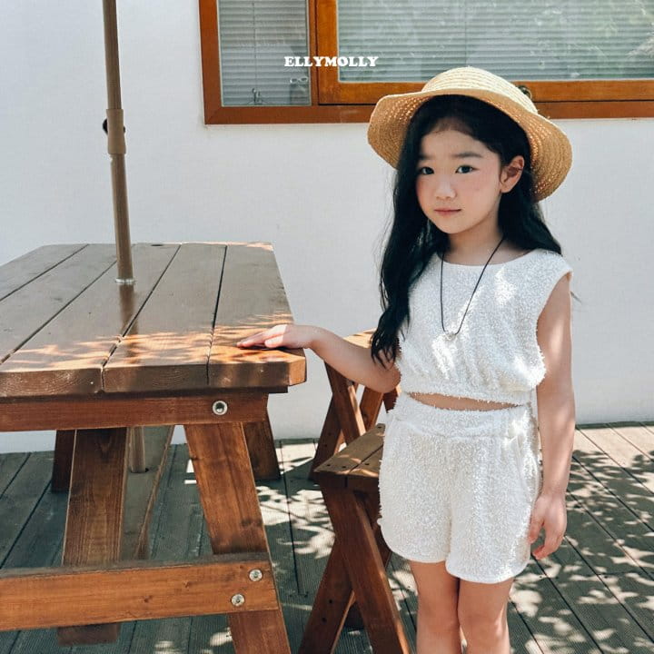 Ellymolly - Korean Children Fashion - #todddlerfashion - Candy Crop Sleeveless - 11