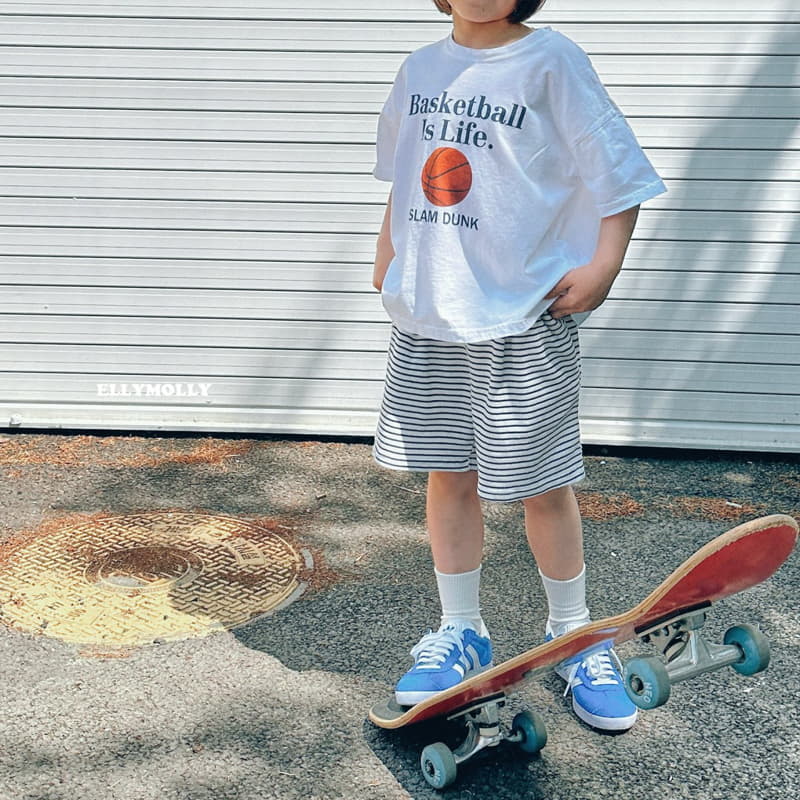 Ellymolly - Korean Children Fashion - #toddlerclothing - Slam Dunk Tee - 11