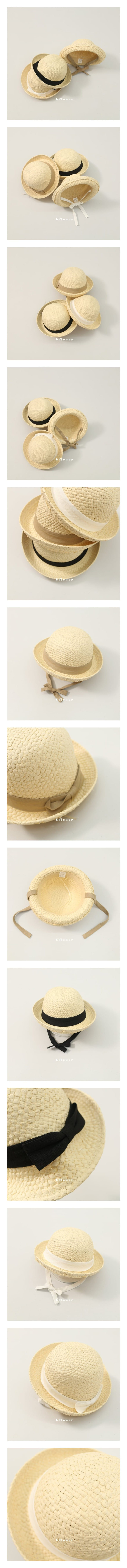 G Flower - Korean Children Fashion - #littlefashionista - Cut Strw Hat