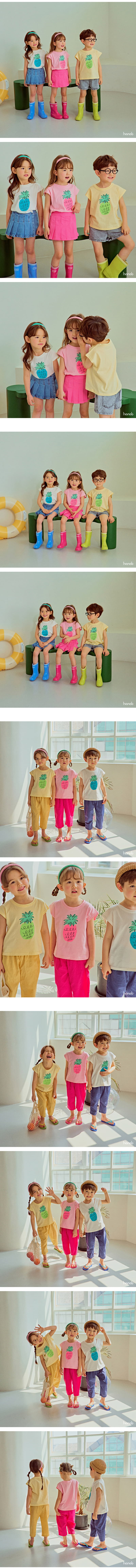 Hanab - Korean Children Fashion - #designkidswear - Pineapple Tee - 3