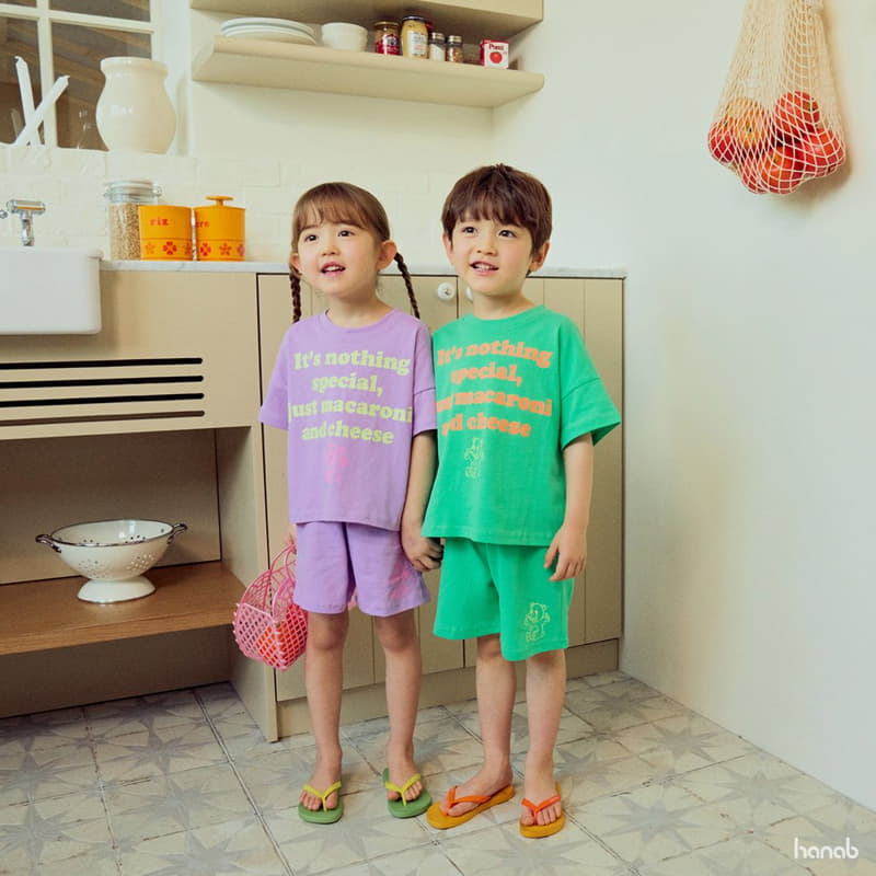 Hanab - Korean Children Fashion - #kidsstore - Macaroni Top Bottom Set - 4