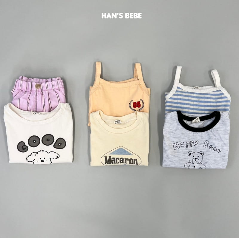 Han's - Korean Baby Fashion - #babywear - Bebe Happy Bear Tee - 11