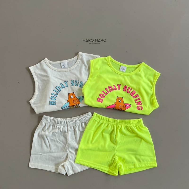 Haro Haro - Korean Children Fashion - #Kfashion4kids - Holly Day Top Bottom Set - 5