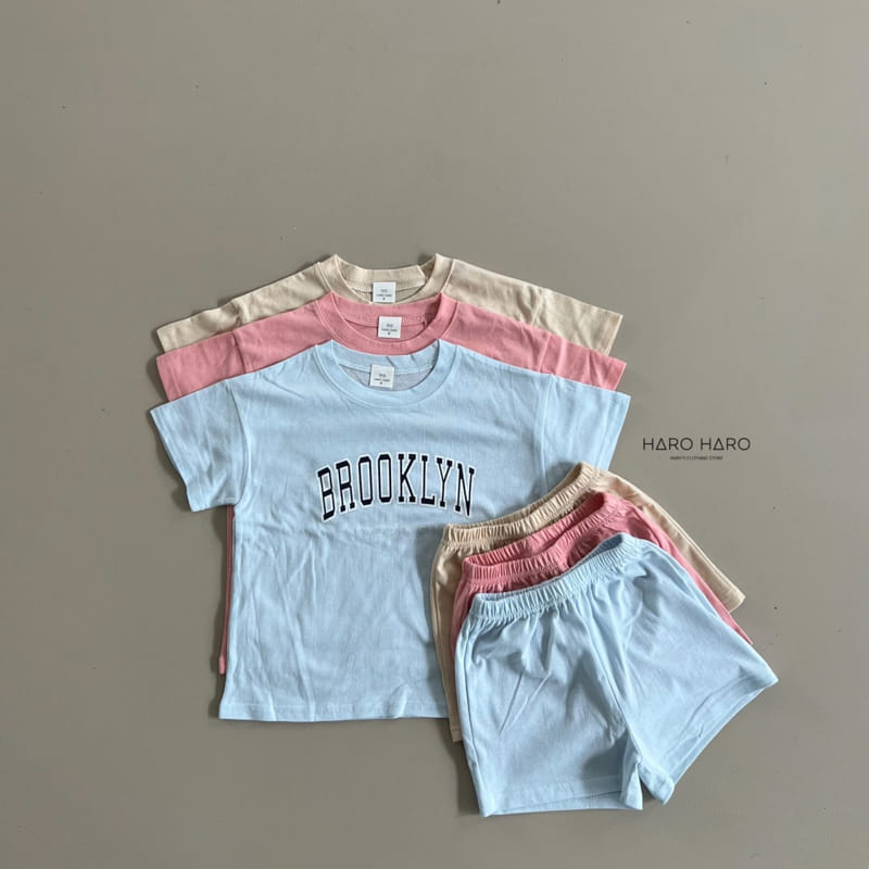 Haro Haro - Korean Children Fashion - #childofig - Brooklyn Top Bottom Set