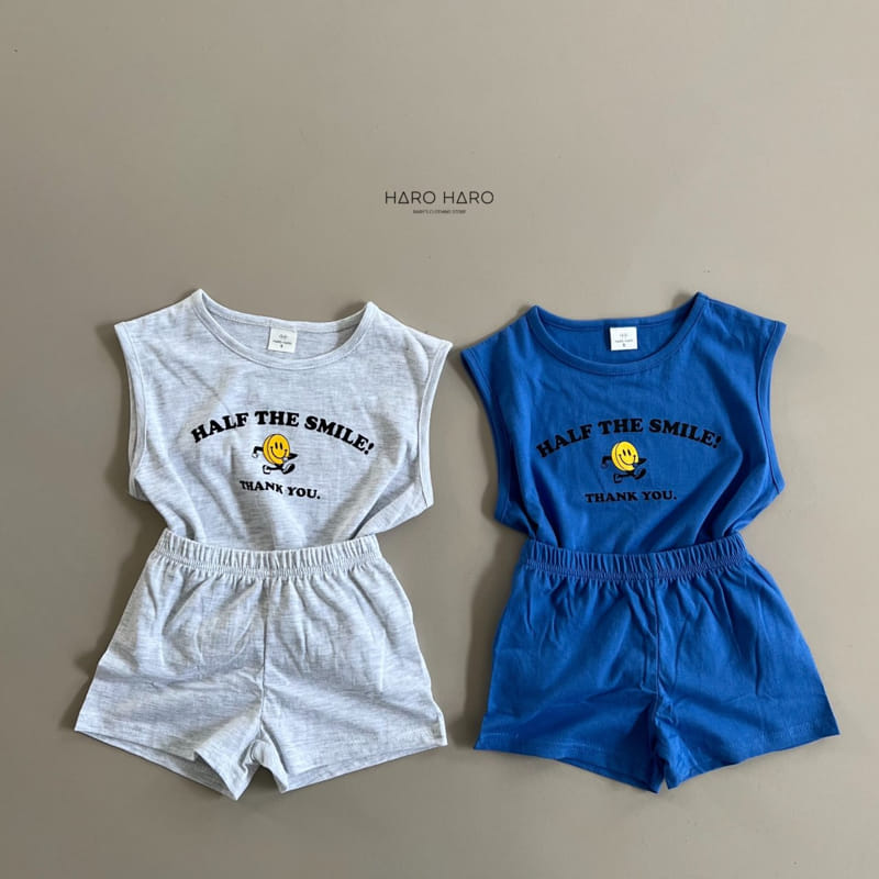 Haro Haro - Korean Children Fashion - #childofig - Thank You Top Bottom Set - 9