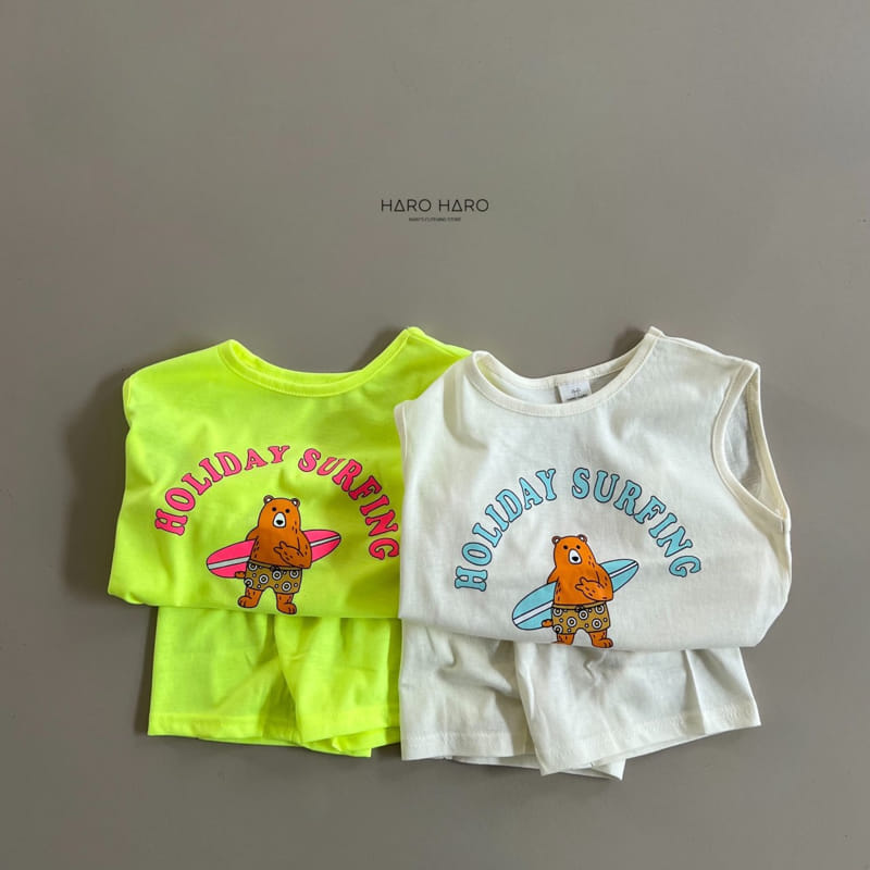 Haro Haro - Korean Children Fashion - #minifashionista - Holly Day Top Bottom Set - 8