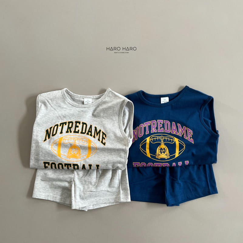 Haro Haro - Korean Children Fashion - #prettylittlegirls - Football Top Bottom Set - 8