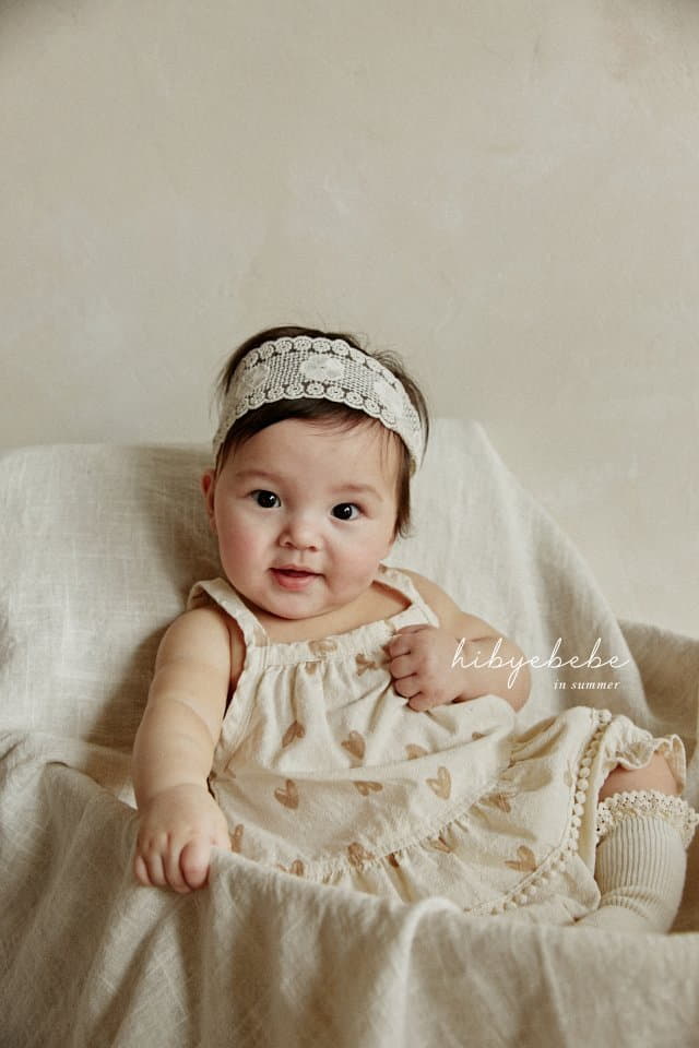 Hi Byebebe - Korean Baby Fashion - #babyclothing - Heart Frill Top Bottom Set - 10