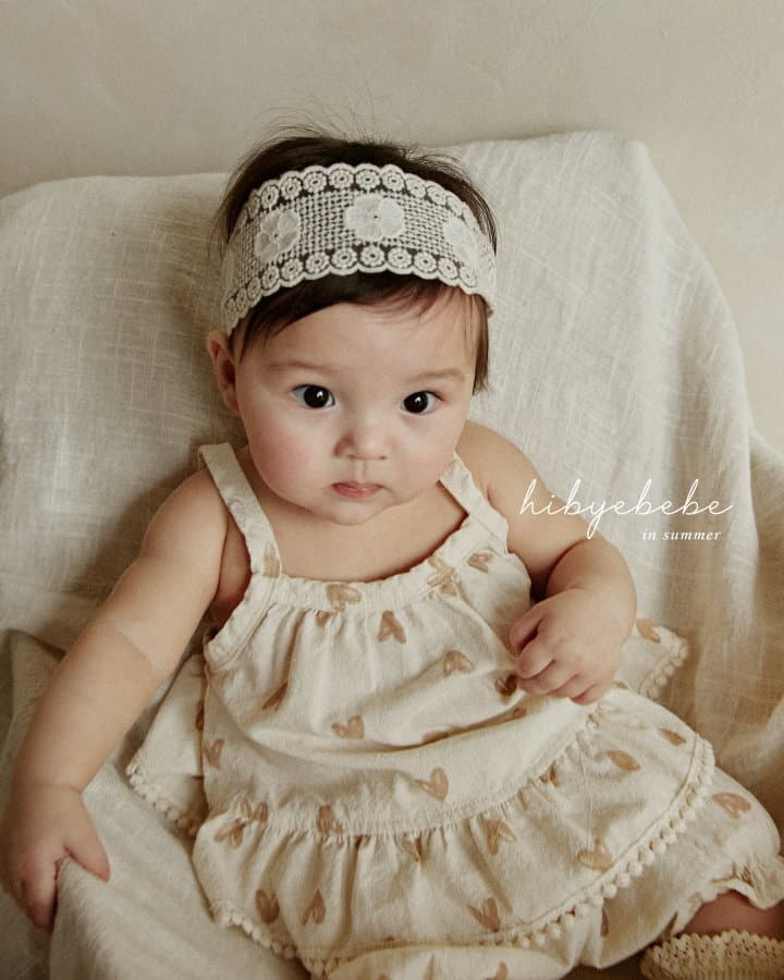 Hi Byebebe - Korean Baby Fashion - #babyfashion - Heart Frill Top Bottom Set - 11