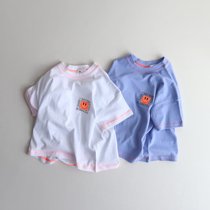 Hikiki - Korean Children Fashion - #childrensboutique - Square Smile Tee - 10