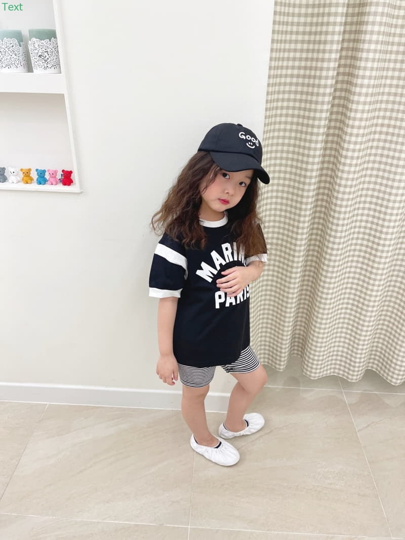 Honeybee - Korean Children Fashion - #minifashionista - Color Marine Sleeveless - 3