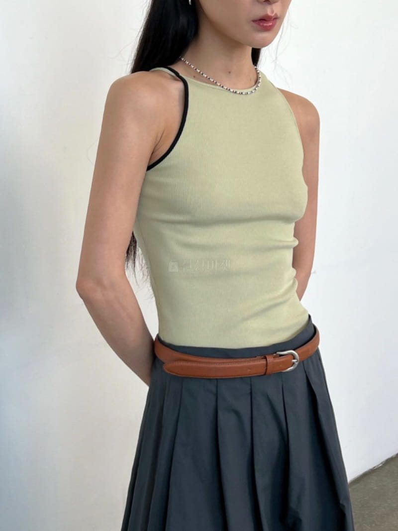 Inni - Korean Women Fashion - #momslook - X Sleeveless - 2