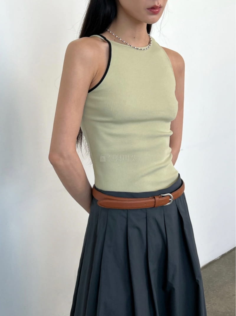 Inni - Korean Women Fashion - #momslook - X Sleeveless - 8