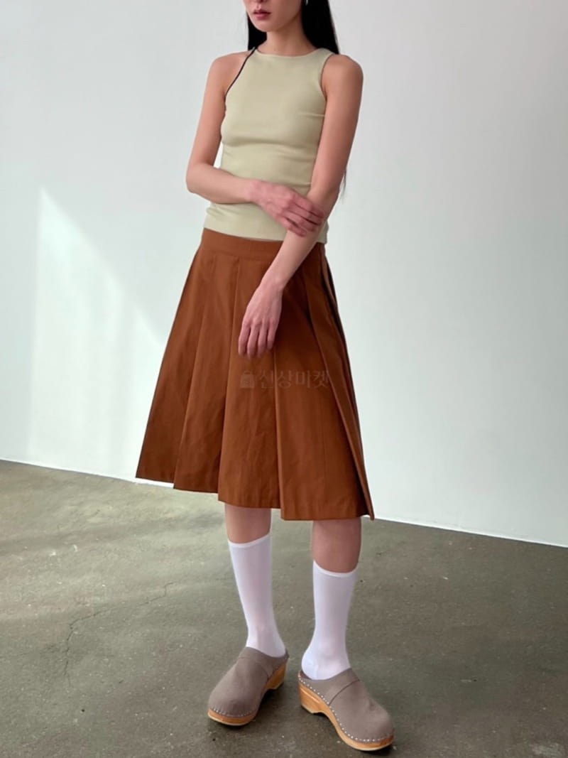 Inni - Korean Women Fashion - #vintageinspired - Roa Midi Skirt - 6