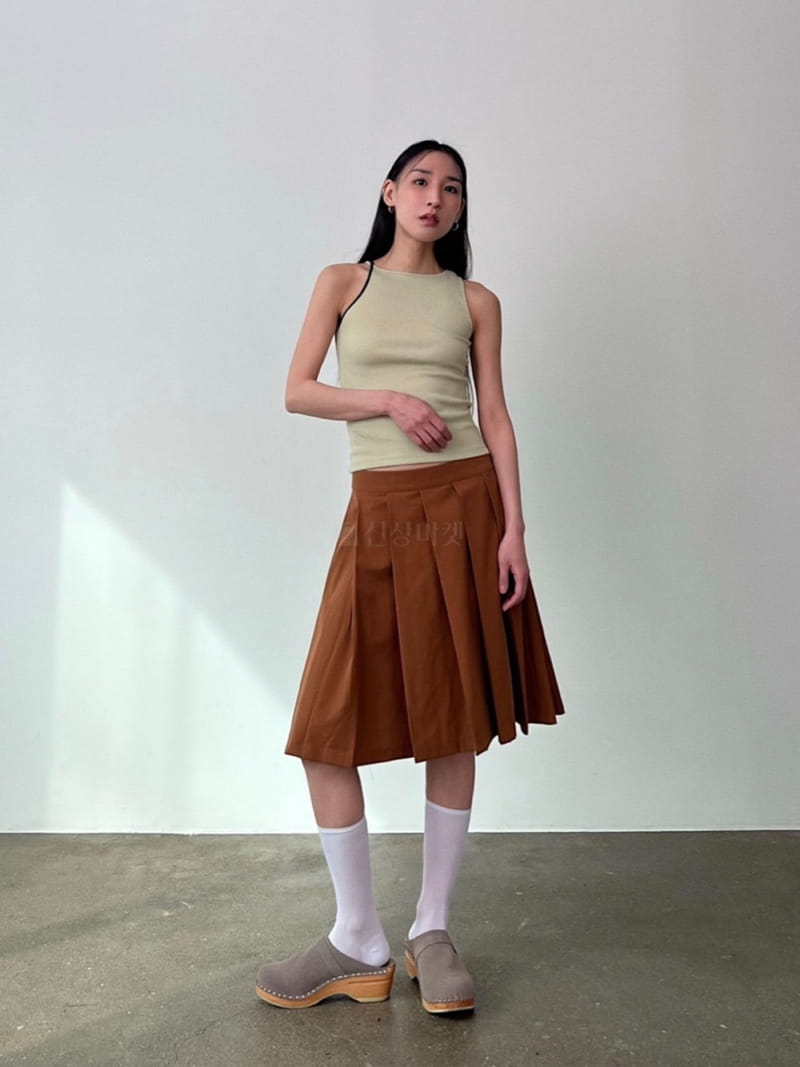 Inni - Korean Women Fashion - #vintagekidsstyle - Roa Midi Skirt - 7