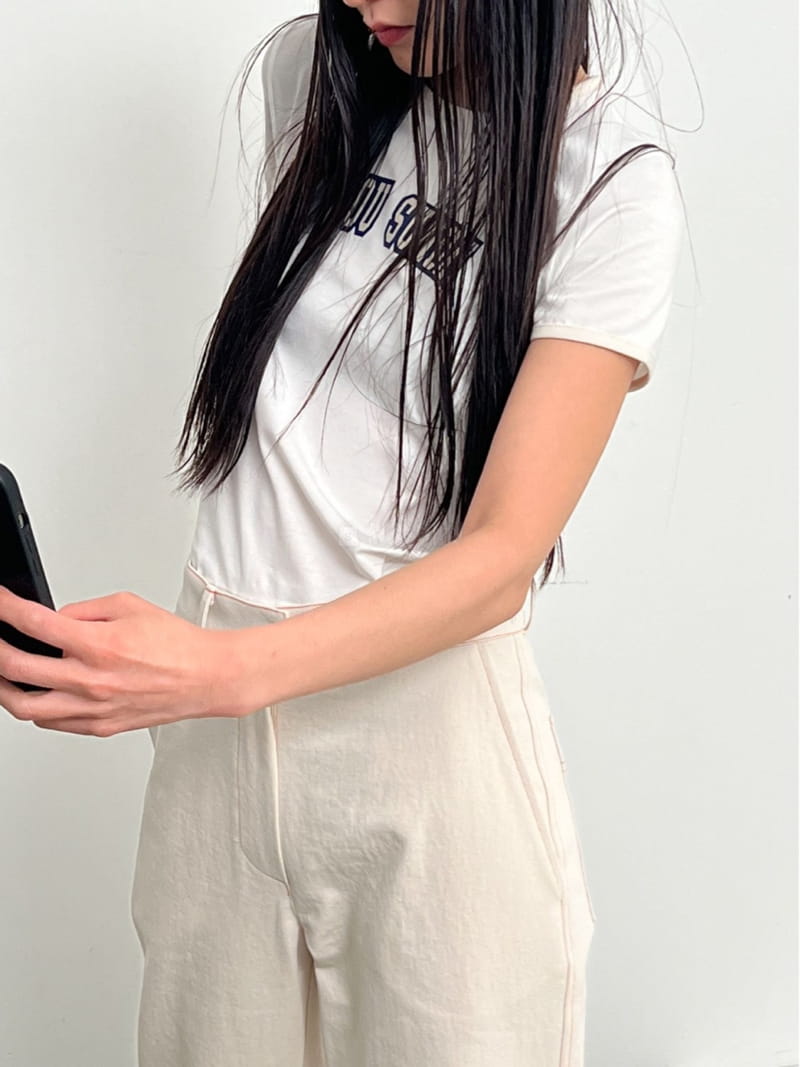 Inni - Korean Women Fashion - #momslook - Sunday Tee - 4