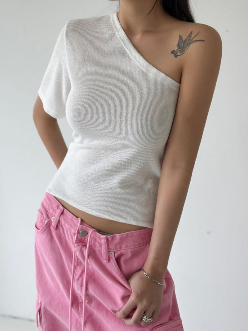 Inssense - Korean Women Fashion - #momslook - Linen Knit Top