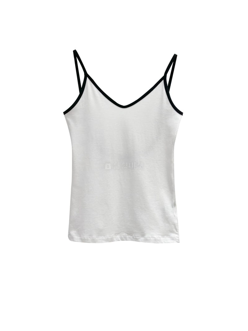 Inssense - Korean Women Fashion - #momslook - Back Less Sleeveless - 7