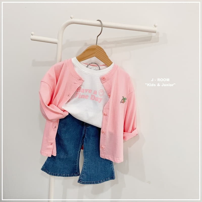 J-Room - Korean Children Fashion - #kidsshorts - Span Denim Cropped Jeans - 6