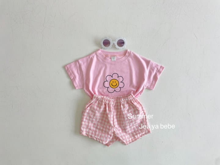 Jeaya & Mymi - Korean Children Fashion - #prettylittlegirls - Daisy Top Bottom Set Kid - 3