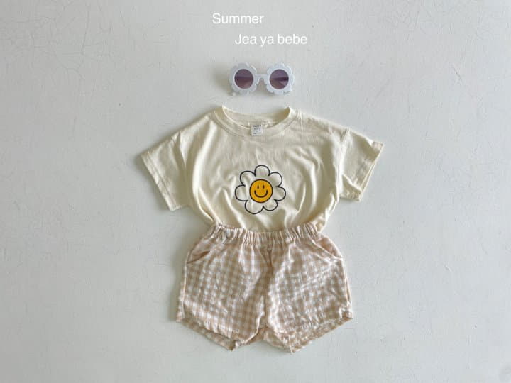 Jeaya & Mymi - Korean Children Fashion - #prettylittlegirls - Daisy Top Bottom Set Kid - 4