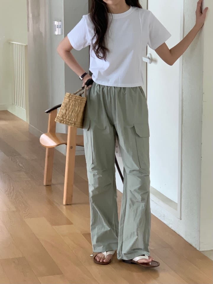 Jeiin - Korean Women Fashion - #momslook - Board Cargo Pants