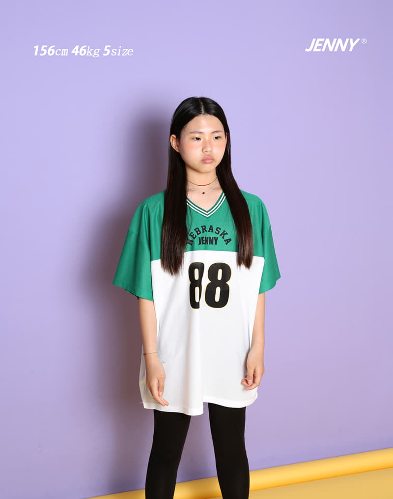 Jenny Basic - Korean Junior Fashion - #kidsstore - 88 Mesh Tee - 5