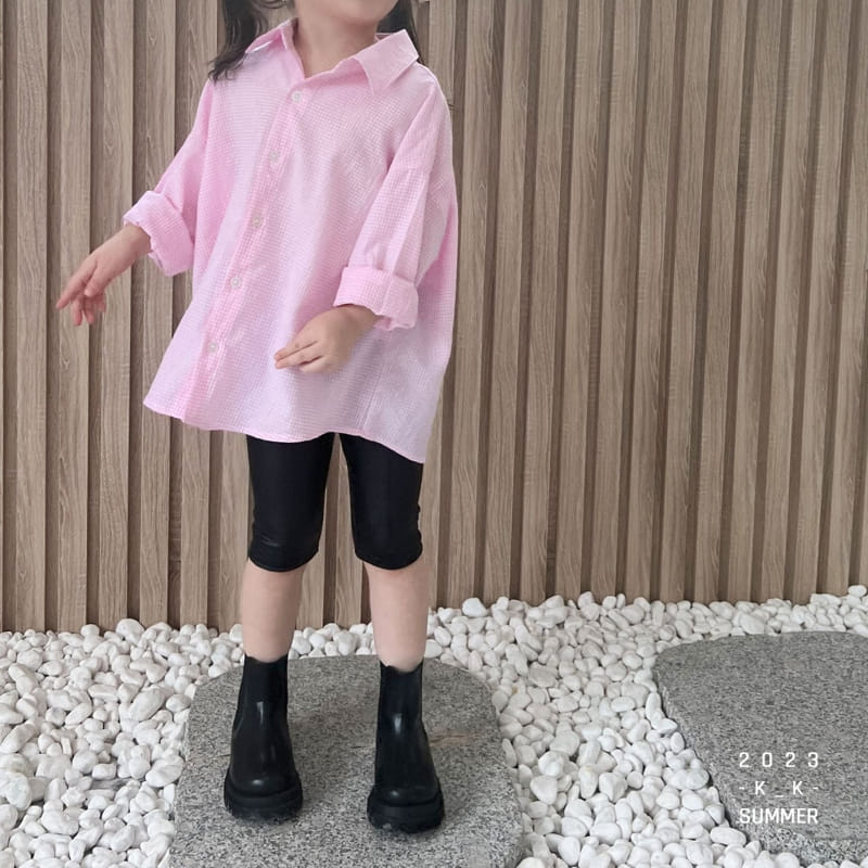 Kk - Korean Children Fashion - #Kfashion4kids - Ber Check Shirt - 10