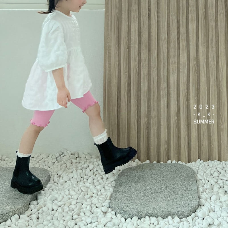 Kk - Korean Children Fashion - #childofig - Like Half Leggings - 6