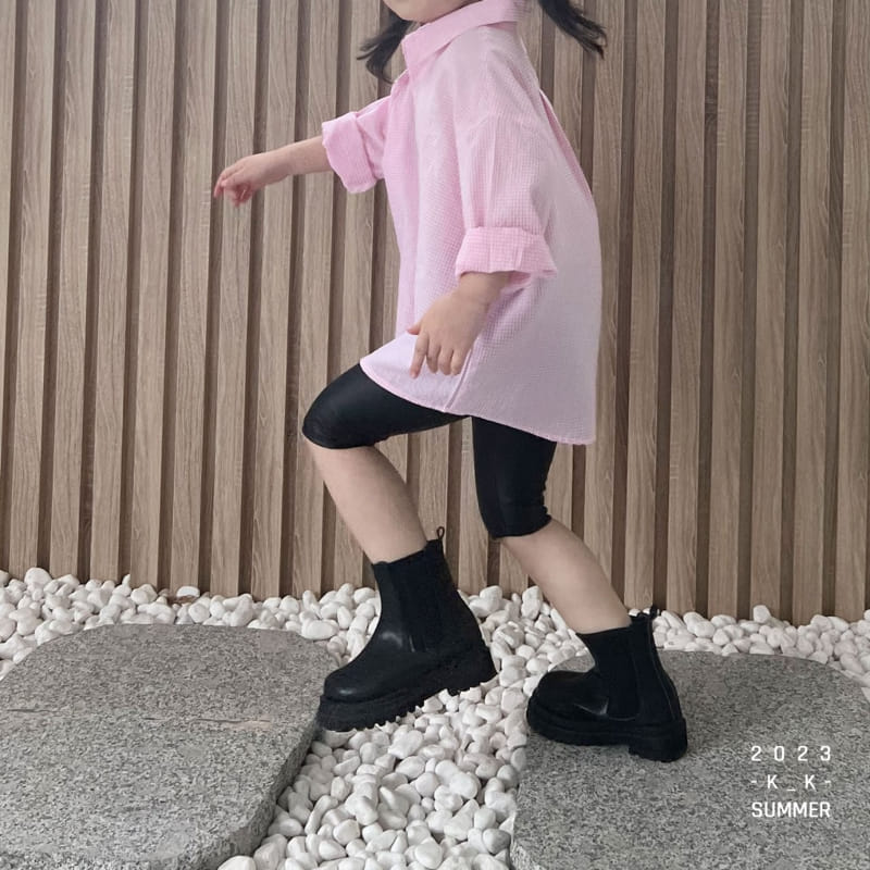 Kk - Korean Children Fashion - #childrensboutique - Ber Check Shirt - 3