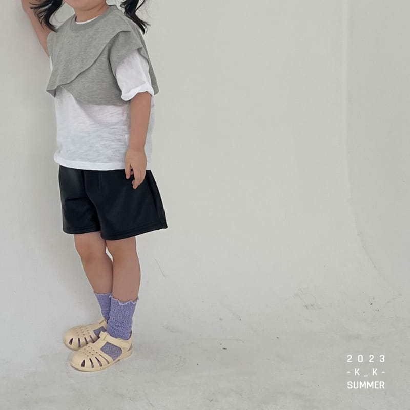 Kk - Korean Children Fashion - #childrensboutique - Tulip Crop Vest - 11