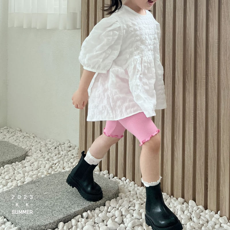 Kk - Korean Children Fashion - #childrensboutique - Like Half Leggings - 7