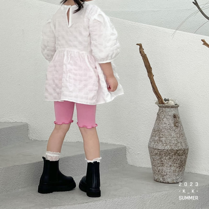 Kk - Korean Children Fashion - #fashionkids - Like Half Leggings - 10