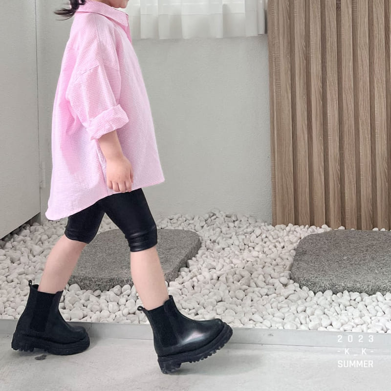 Kk - Korean Children Fashion - #littlefashionista - Ber Check Shirt - 11