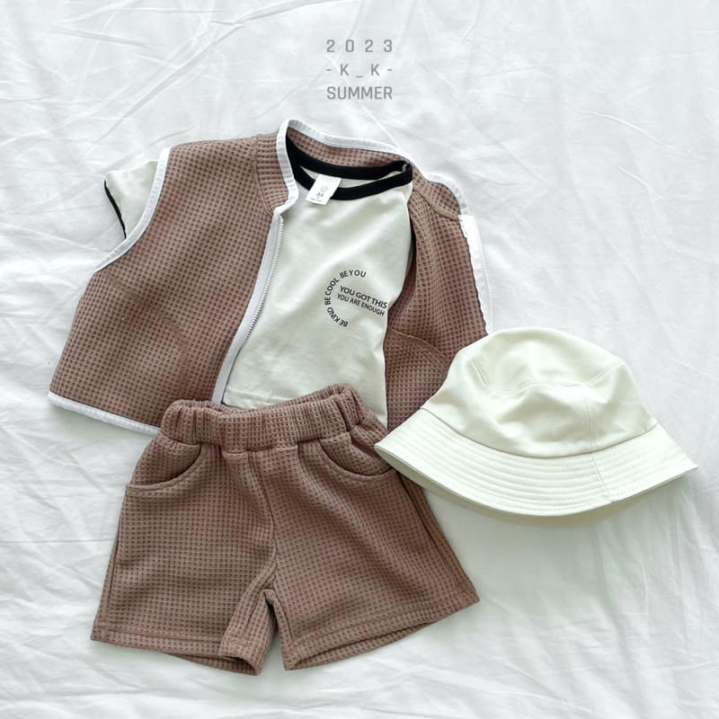 Kk - Korean Children Fashion - #magicofchildhood - Joy Top Bottom Set