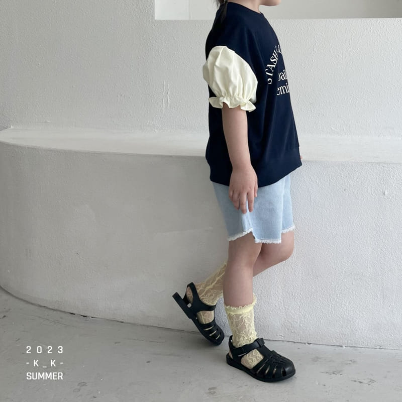 Kk - Korean Children Fashion - #magicofchildhood - Roran Frill Tee - 10