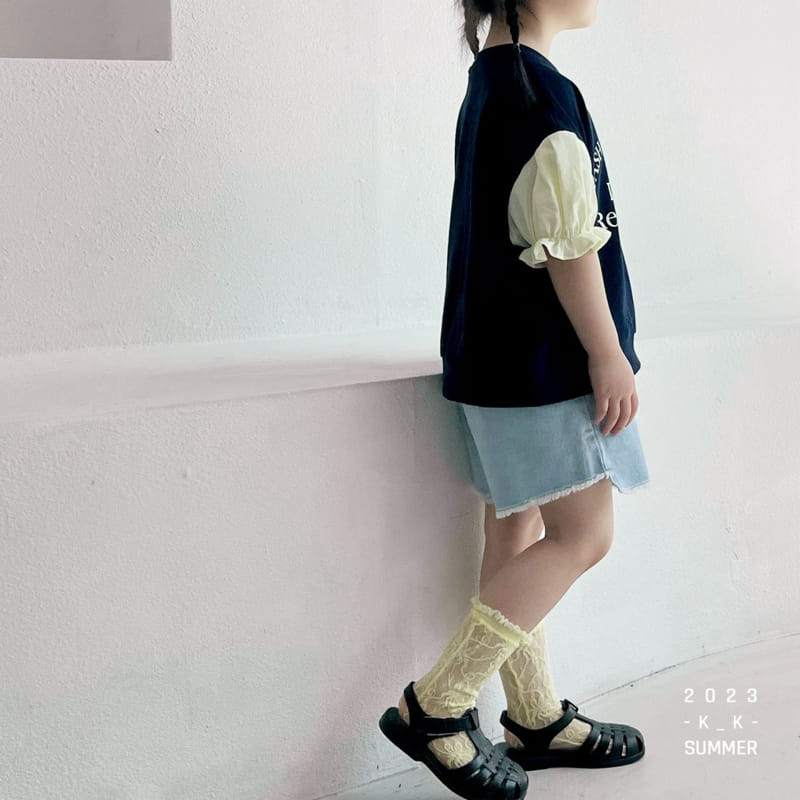 Kk - Korean Children Fashion - #prettylittlegirls - Roran Frill Tee - 12